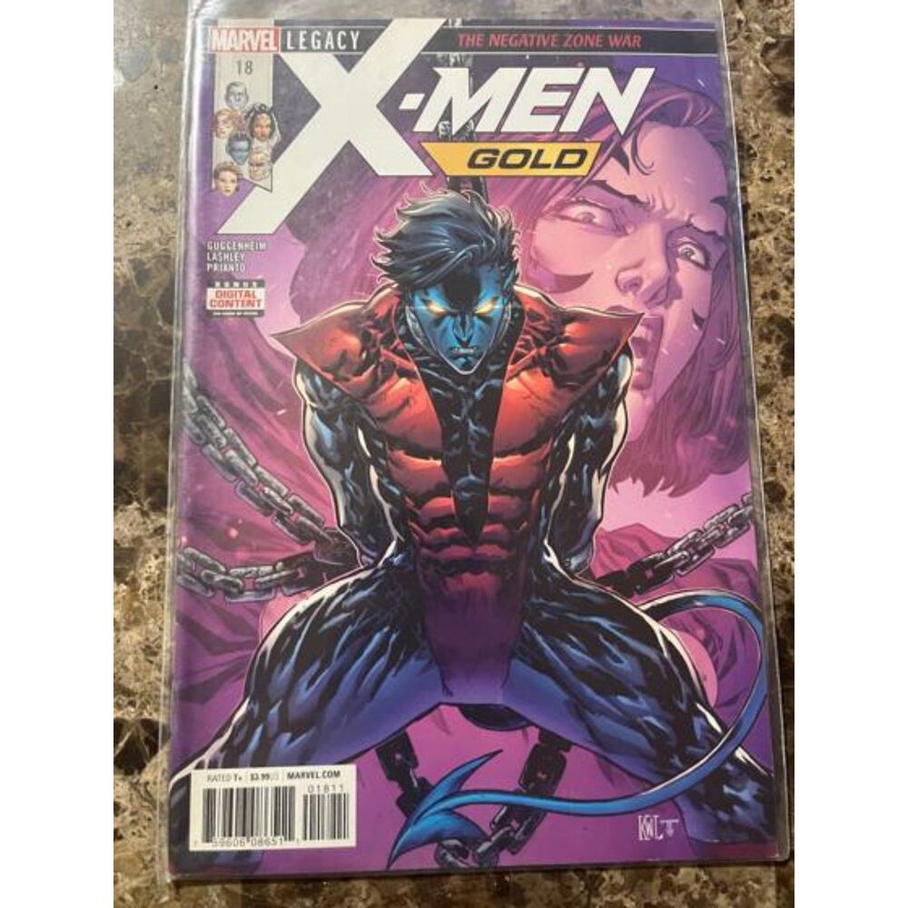 X-Men Gold #18 Marvel Legacy Nightcrawler Ken Lashley Comic Book